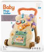مشاية دفع تفاعلية للبيبي مع سبورة رسم وألعاب موسيقية – من متجر صغيرك
Interactive Baby Push Walker with Drawing Board, Music & Activity Toys