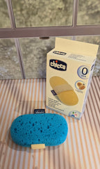 ليفة استحمام إسفنجية للبيبي من شيكو بحزام يد - مناسبة من الولادة
Chicco Baby Sponge Bath Glove with Elastic Strap