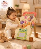 مشاية دفع تفاعلية للبيبي مع سبورة رسم وألعاب موسيقية – من متجر صغيرك
Interactive Baby Push Walker with Drawing Board, Music & Activity Toys